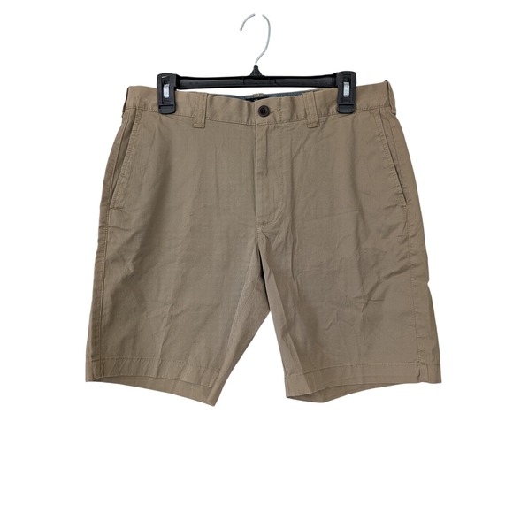 J. Crew Factory 9" Flex Chino Shorts Mens Size 32 Khaki‎ NWT CB937 - Picture 1 of 6